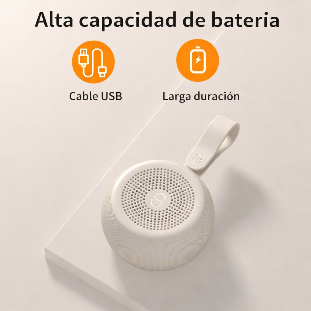 Máquina de Ruido Blanco Portátil Easysleep con Luz Nocturna y 25 Sonidos Relajantes